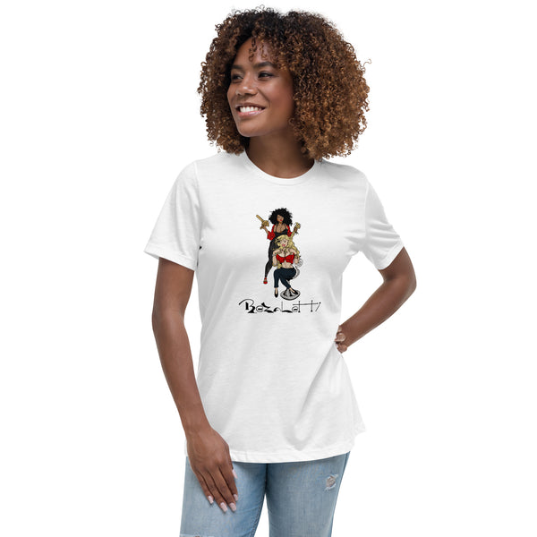 Womens Rezaletti Hair Stylist T-Shirt